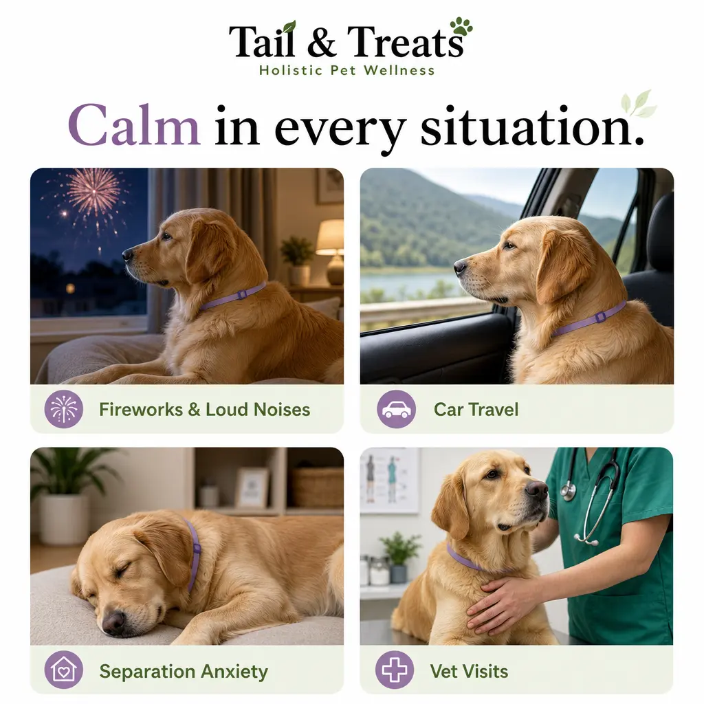 Dog Calming Collar™ – Natural Anxiety & Stress Relief (Lasts for 60 Days)