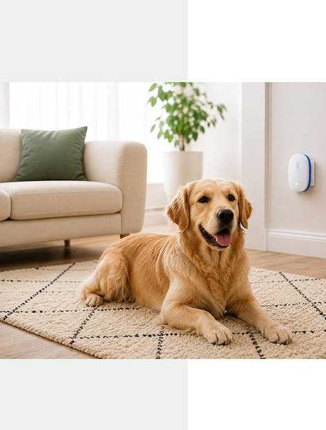<p>Made For Homes With<br/><strong>Four-Legged Family<br/>Members</strong></p>