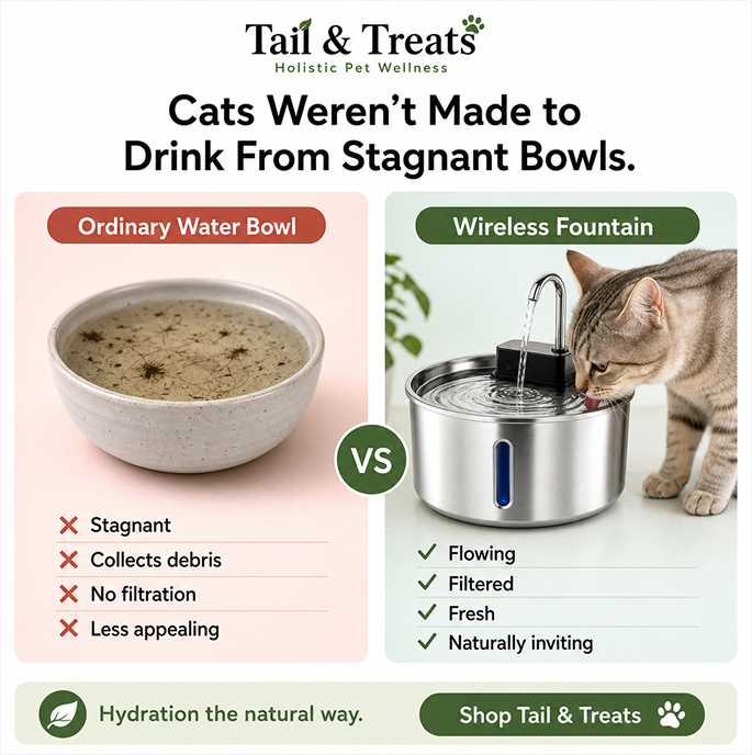 Fresher Water. Better Hydration. One Happier Cat.