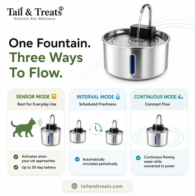 Fresher Water. Better Hydration. One Happier Cat.