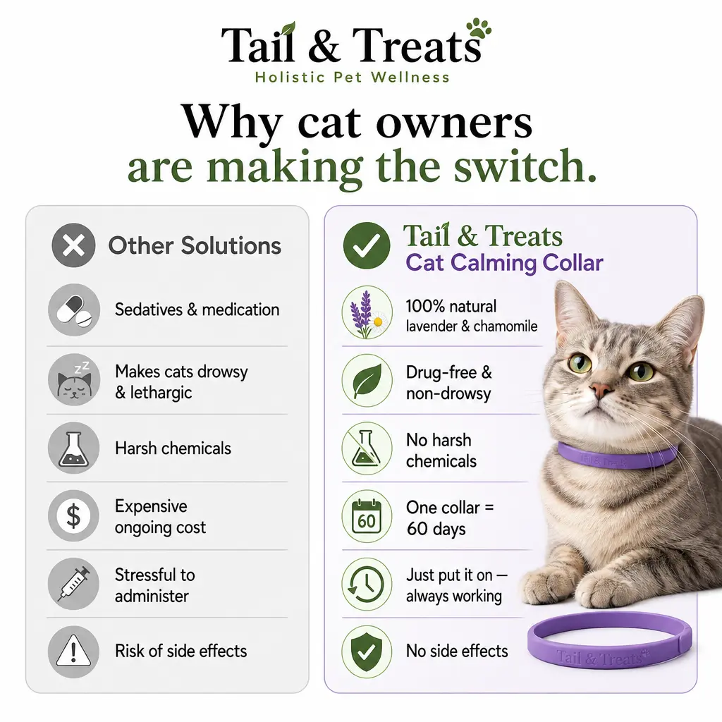 Cat Calming Collar™ – Natural Anxiety & Stress Relief (Lasts for 60 Days)