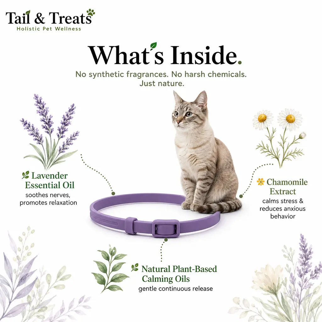 Cat Calming Collar™ – Natural Anxiety & Stress Relief (Lasts for 60 Days)