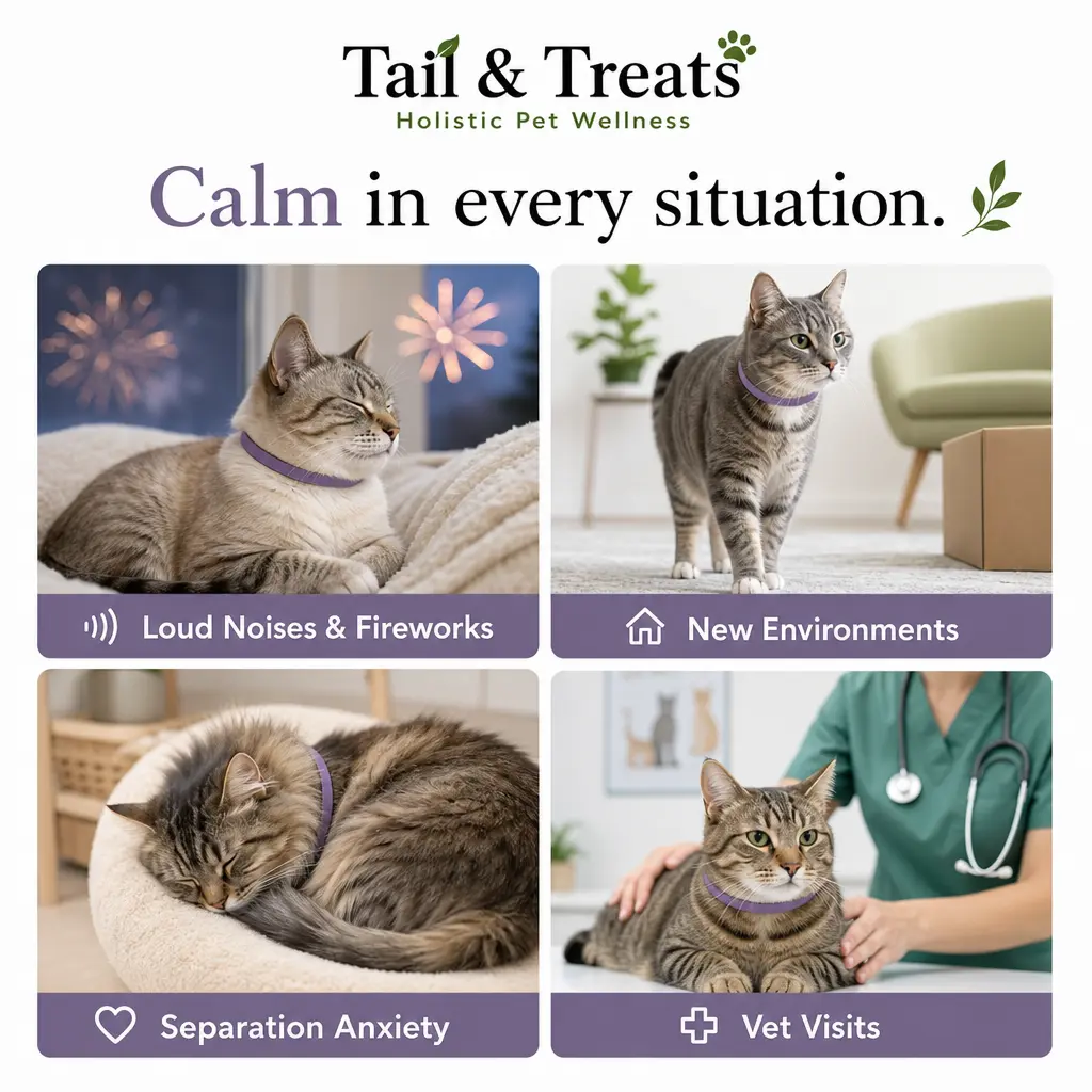Cat Calming Collar™ – Natural Anxiety & Stress Relief (Lasts for 60 Days)