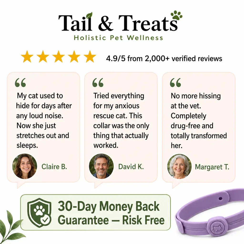 Cat Calming Collar™ – Natural Anxiety & Stress Relief (Lasts for 60 Days)