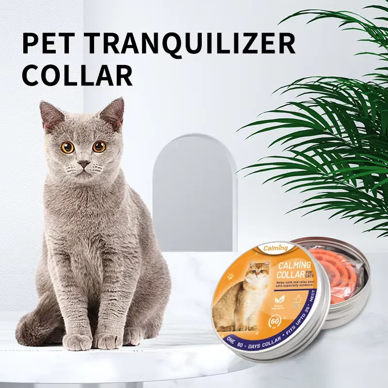 Cat Calming Collar – Natural Relaxation & Anxiety Support
